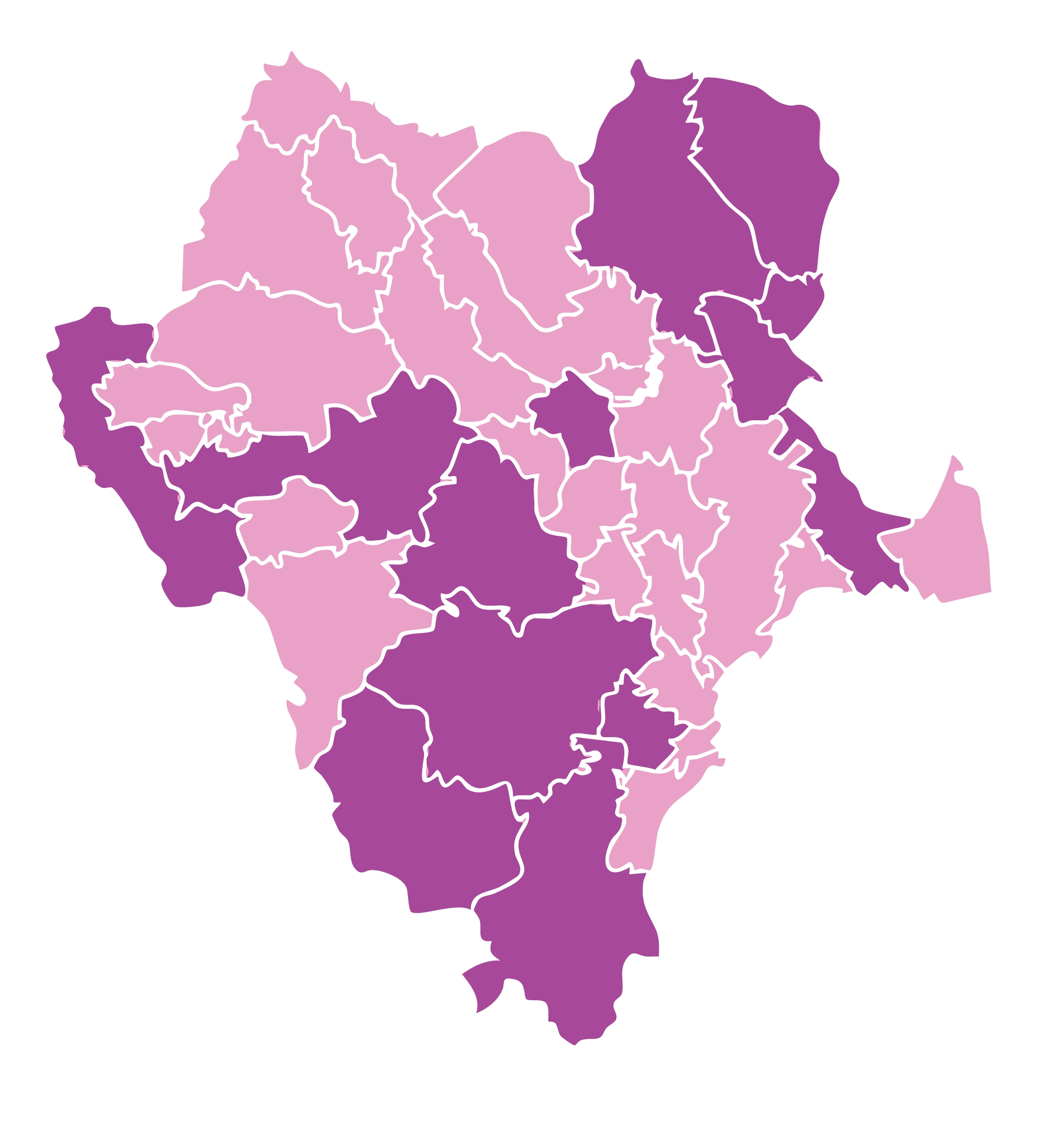 Municipalities Map